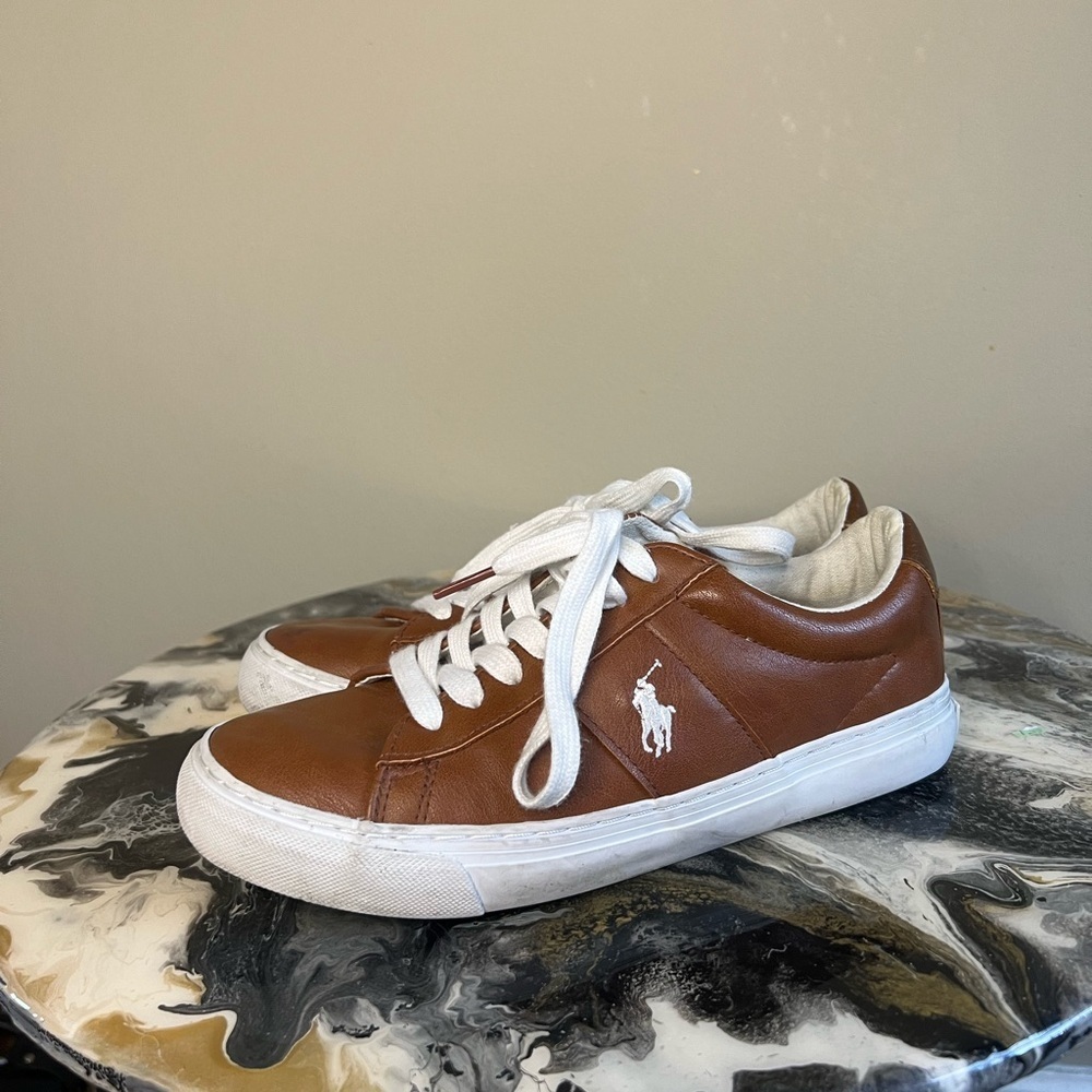 Polo Ralph’s Lauren Big Boys Sayer Casual Sneaker 5